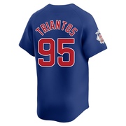 Limited James Triantos Men's Chicago Cubs Royal Alternate Jersey