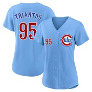 Limited James Triantos Women's Chicago Cubs Royal 2nd Alternate Jersey