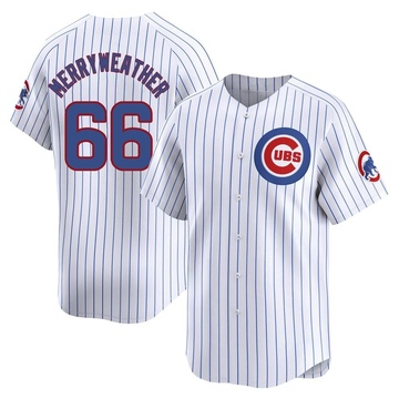 Limited Julian Merryweather Men's Chicago Cubs White Home Jersey