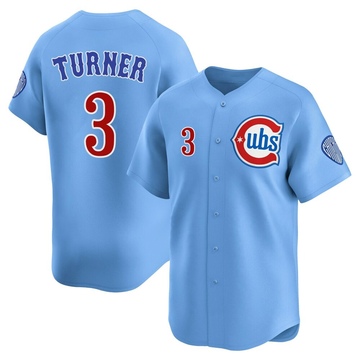Limited Justin Turner Men's Chicago Cubs Royal 2nd Alternate Jersey