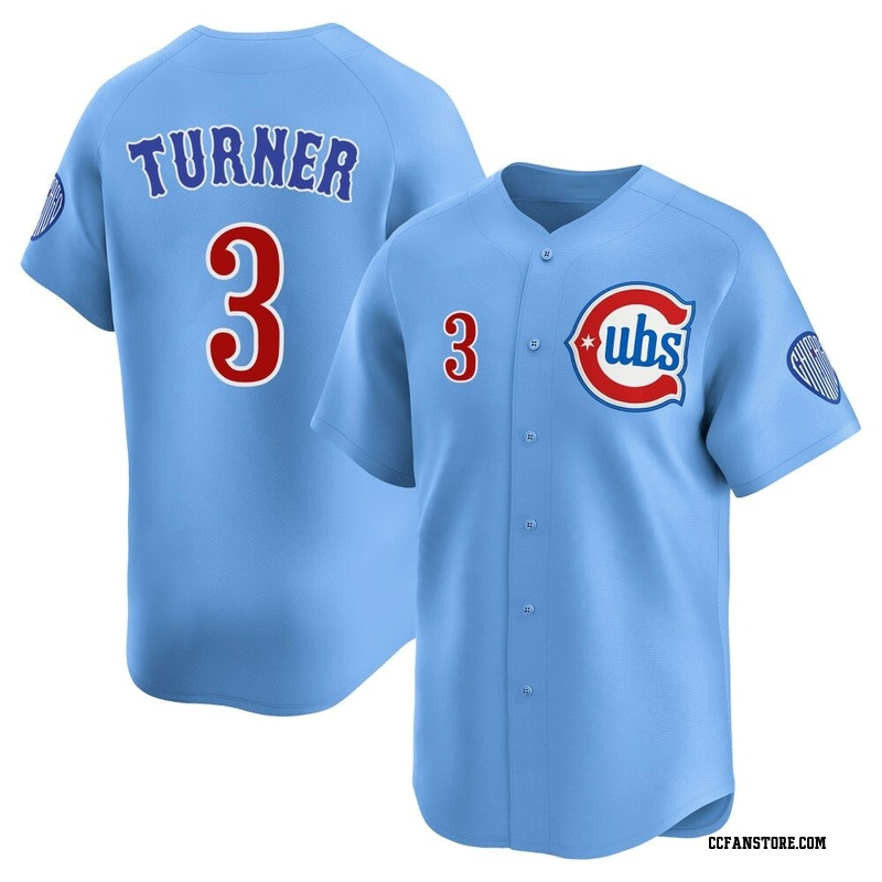 Limited Justin Turner Men's Chicago Cubs Royal 2nd Alternate Jersey