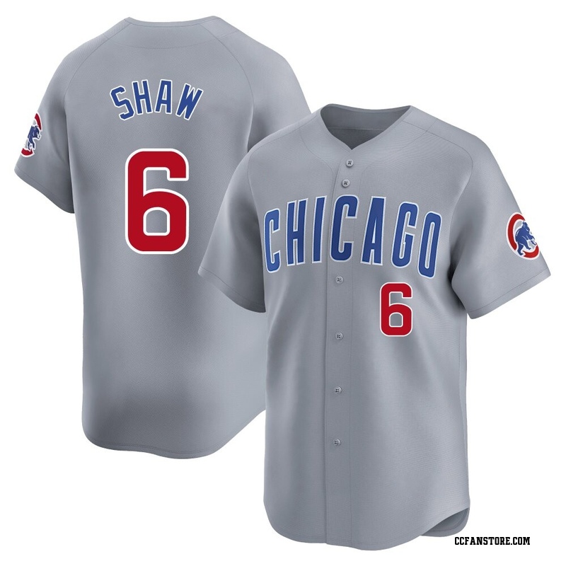Limited Matt Shaw Youth Chicago Cubs Gray Road Jersey