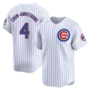Limited Pete Crow-Armstrong Youth Chicago Cubs White Home Jersey