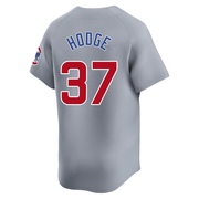 Limited Porter Hodge Men's Chicago Cubs Gray Road Jersey