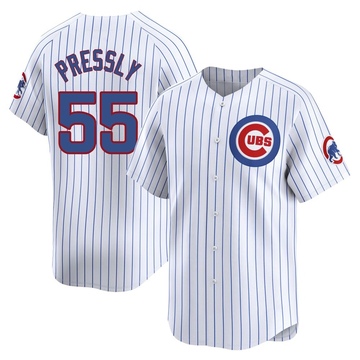 Limited Ryan Pressly Youth Chicago Cubs White Home Jersey