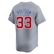 Limited Ryan Rolison Men's Chicago Cubs Gray Road Jersey