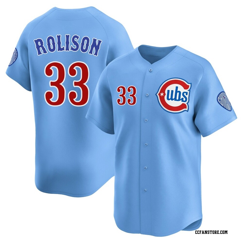 Limited Ryan Rolison Youth Chicago Cubs Royal 2nd Alternate Jersey