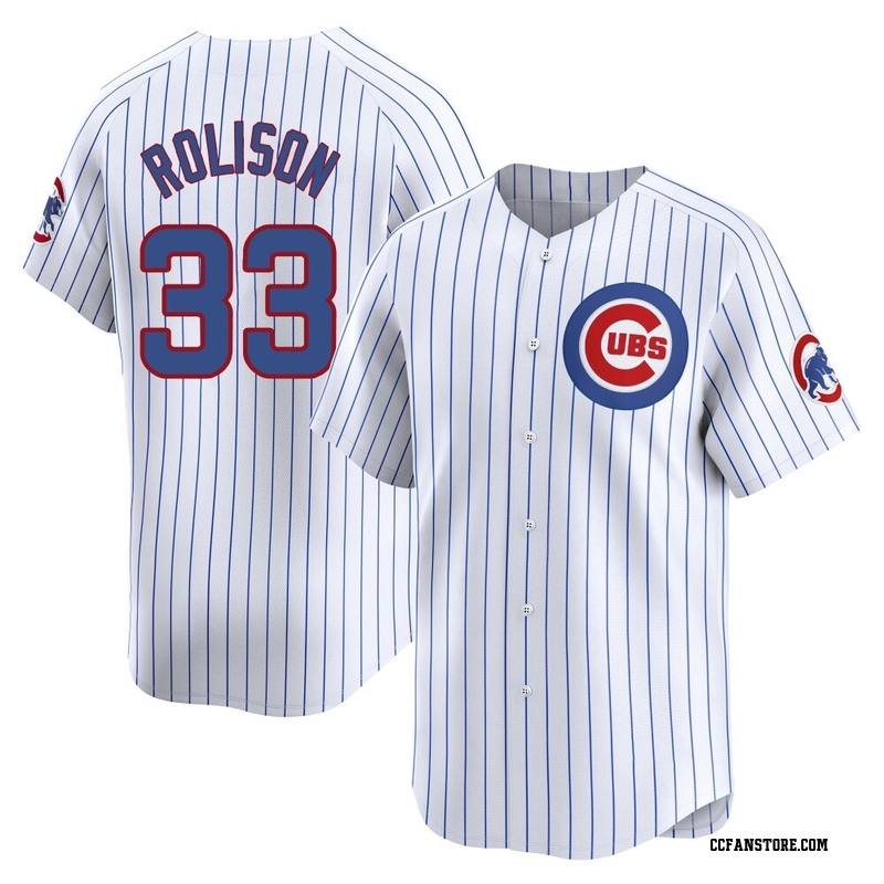 Limited Ryan Rolison Youth Chicago Cubs White Home Jersey