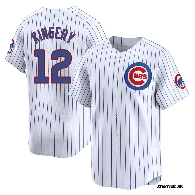 Limited Scott Kingery Men's Chicago Cubs White Home Jersey