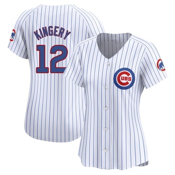 Limited Scott Kingery Women's Chicago Cubs White Home Jersey