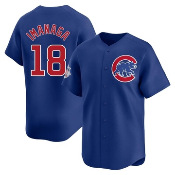 Limited Shota Imanaga Youth Chicago Cubs Royal Alternate Jersey