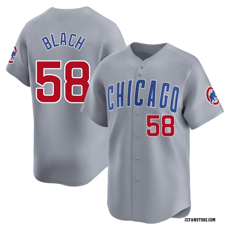Limited Ty Blach Youth Chicago Cubs Gray Road Jersey