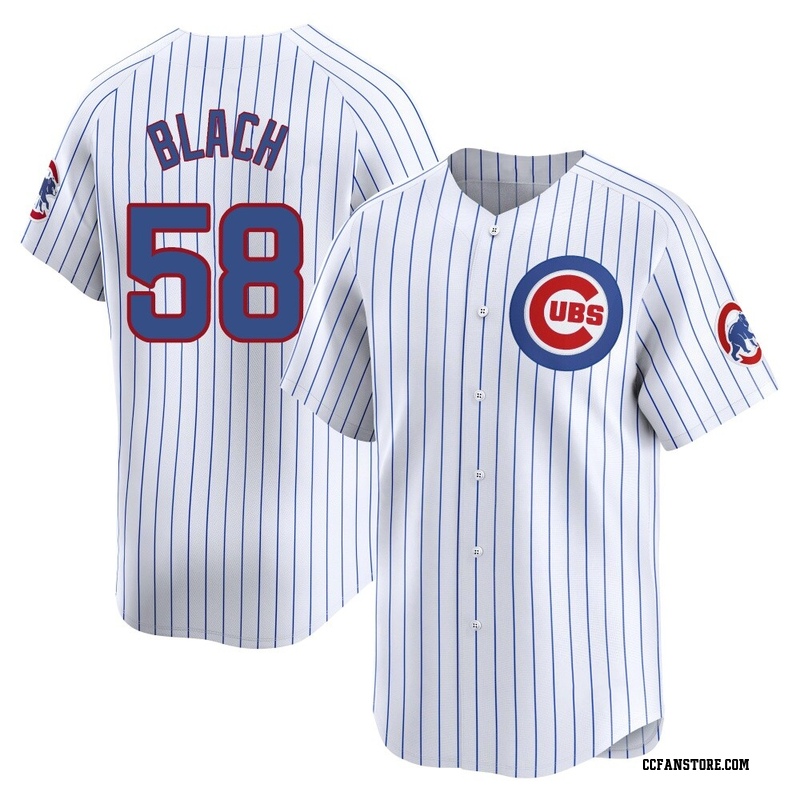 Limited Ty Blach Youth Chicago Cubs White Home Jersey