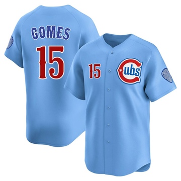 Limited Yan Gomes Men's Chicago Cubs Royal 2nd Alternate Jersey