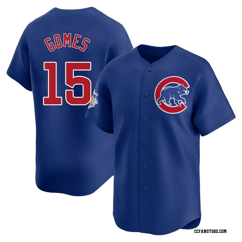 Limited Yan Gomes Men's Chicago Cubs Royal Alternate Jersey