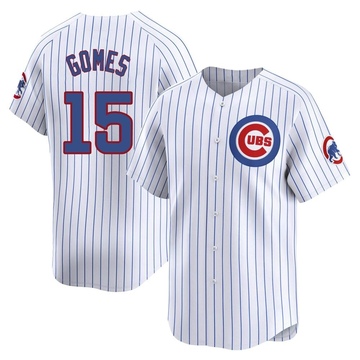 Limited Yan Gomes Men's Chicago Cubs White Home Jersey