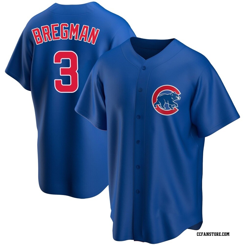 Replica Alex Bregman Youth Chicago Cubs Royal Alternate Jersey
