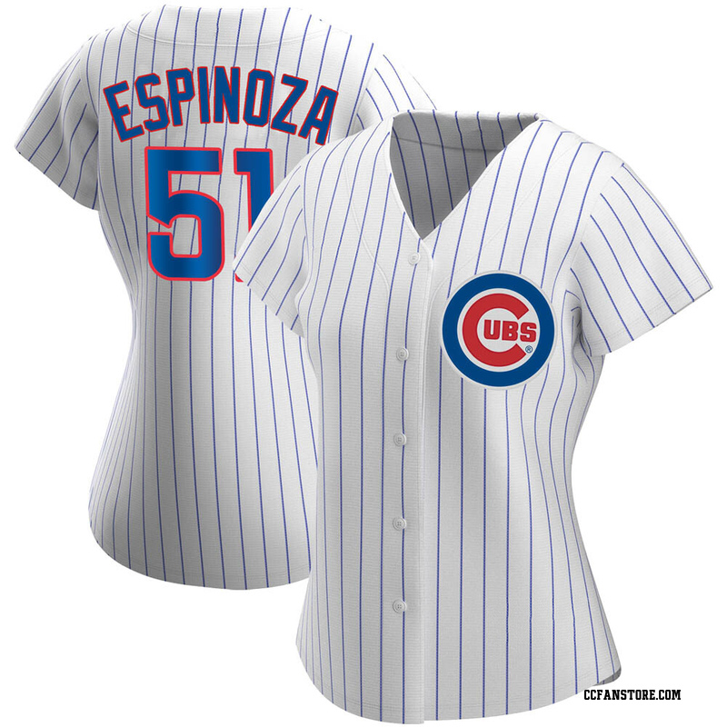 Replica Anderson Espinoza Women's Chicago Cubs White Home Jersey