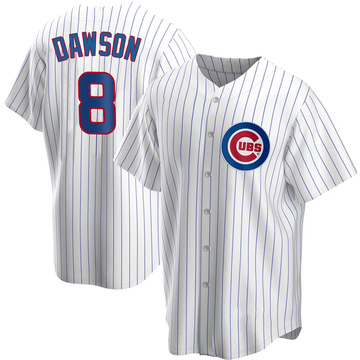 Replica Andre Dawson Men's Chicago Cubs White Home Jersey