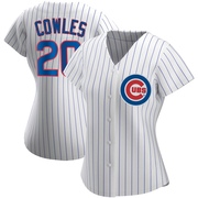 Replica Ben Cowles Women's Chicago Cubs White Home Jersey