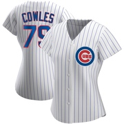 Replica Benjamin Cowles Women's Chicago Cubs White Home Jersey