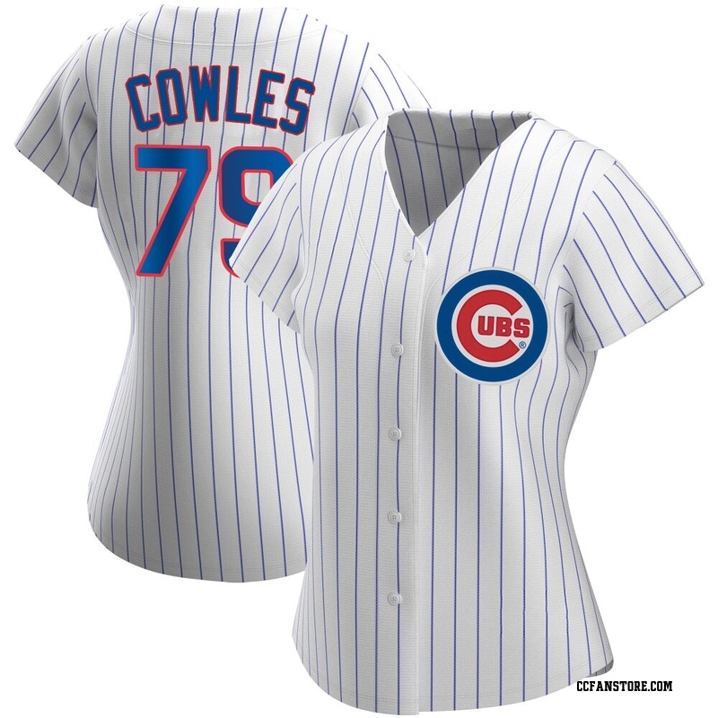 Replica Benjamin Cowles Women's Chicago Cubs White Home Jersey