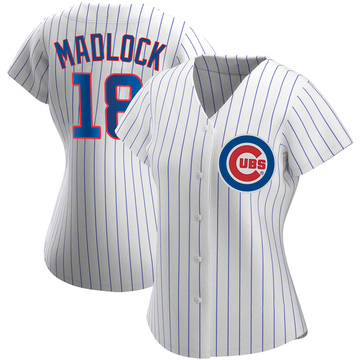 Replica Bill Madlock Women's Chicago Cubs White Home Jersey