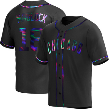 Replica Bill Madlock Youth Chicago Cubs Black Holographic Alternate Jersey