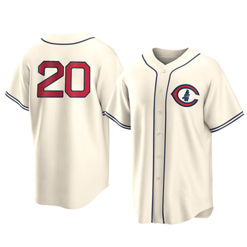 Replica Bob Dernier Men's Chicago Cubs Cream 2022 Field Of Dreams Jersey
