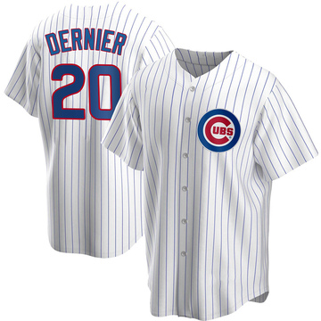 Replica Bob Dernier Men's Chicago Cubs White Home Jersey