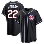Replica Cade Horton Men's Chicago Cubs Black Fashion Out Jersey