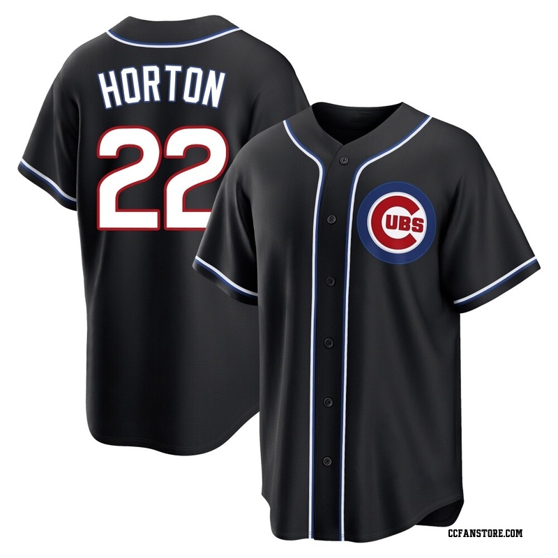 Replica Cade Horton Men's Chicago Cubs Black Fashion Out Jersey