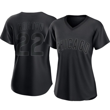 Replica Cade Horton Women's Chicago Cubs Black Pitch Fashion Jersey