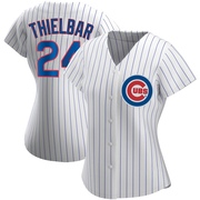 Replica Caleb Thielbar Women's Chicago Cubs White Home Jersey