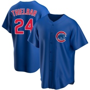 Replica Caleb Thielbar Youth Chicago Cubs Royal Alternate Jersey