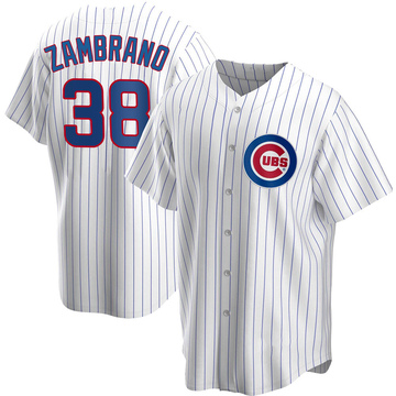 Replica Carlos Zambrano Youth Chicago Cubs White Home Jersey