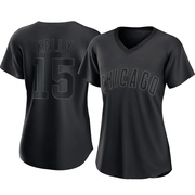 Replica Carson Kelly Women's Chicago Cubs Black Pitch Fashion Jersey