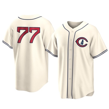 Replica Chris Flexen Men's Chicago Cubs Cream 2022 Field Of Dreams Jersey
