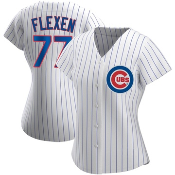 Replica Chris Flexen Women's Chicago Cubs White Home Jersey