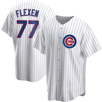 Replica Chris Flexen Youth Chicago Cubs White Home Jersey