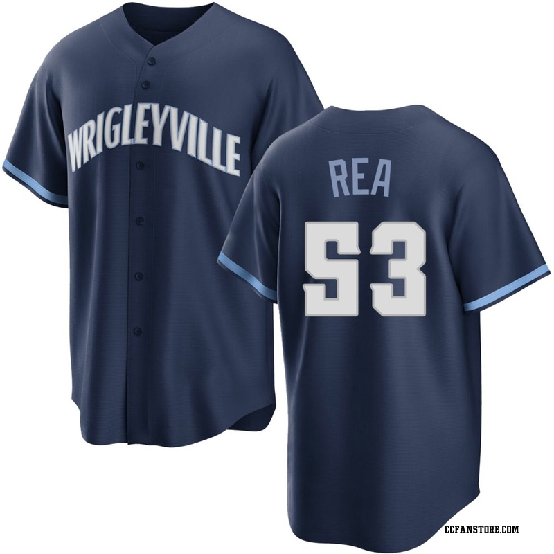 Replica Colin Rea Youth Chicago Cubs Navy 2021 City Connect Jersey