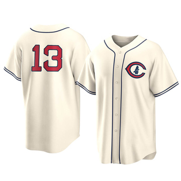 Replica David Bote Youth Chicago Cubs Cream 2022 Field Of Dreams Jersey