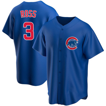 Replica David Ross Men's Chicago Cubs Royal Alternate Jersey