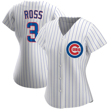 Replica David Ross Women's Chicago Cubs White Home Jersey