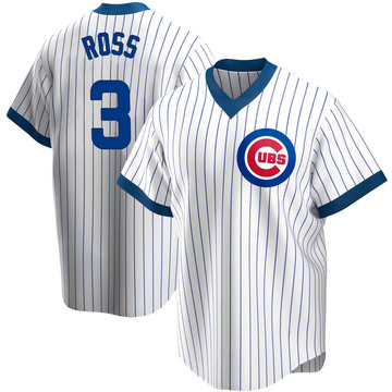 Replica David Ross Youth Chicago Cubs White Home Cooperstown Collection Jersey