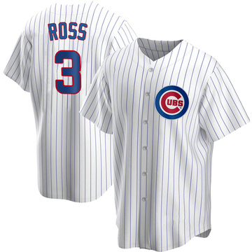 Replica David Ross Youth Chicago Cubs White Home Jersey