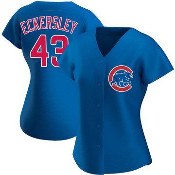Replica Dennis Eckersley Women's Chicago Cubs Royal Alternate Jersey