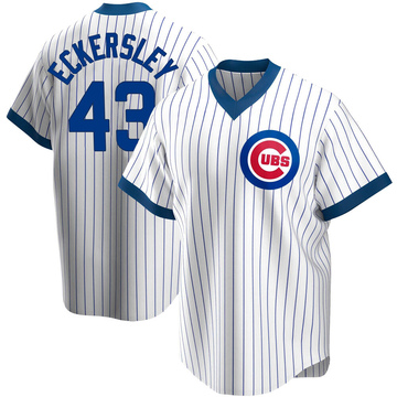 Replica Dennis Eckersley Youth Chicago Cubs White Home Cooperstown Collection Jersey
