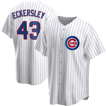 Replica Dennis Eckersley Youth Chicago Cubs White Home Jersey