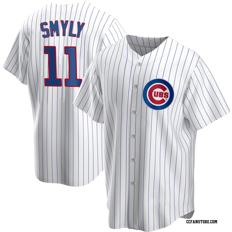 Replica Drew Smyly Men's Chicago Cubs White Home Jersey
